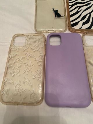 Fundas iPhone 11 (5 unidades)