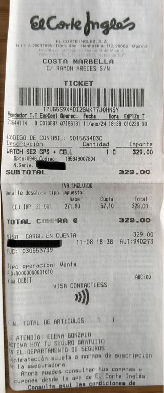 Apple Watch SE 2 44 mm GPS + CELL