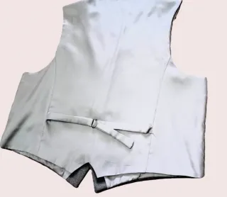 Traje de caballero gris