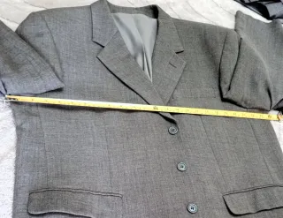 Traje de caballero gris