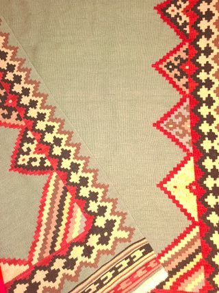Tappeto Kilim vintage anni '90 - 130x190 cm