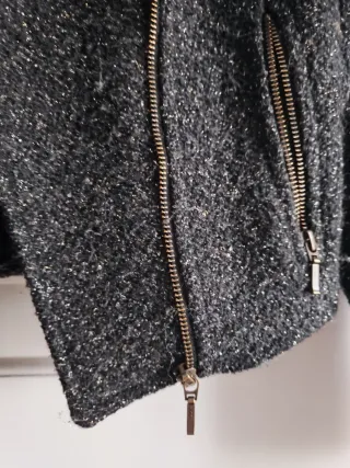 Chaqueta Bershka gris Talla M