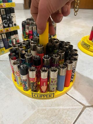 Lotto 300+ Accendini Clipper Originali