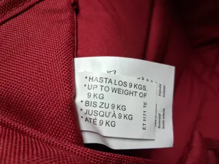 Mochila Portabebés Play Granate