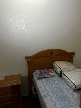 Dormitorio completo madera de pino