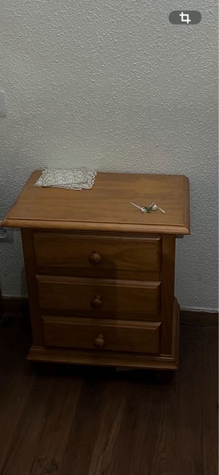 Dormitorio completo madera de pino