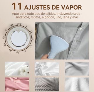 Plancha de vapor vertical