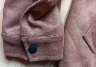 Chaqueta Bomber Antelina Marrón. NUEVA A ESTRENAR!