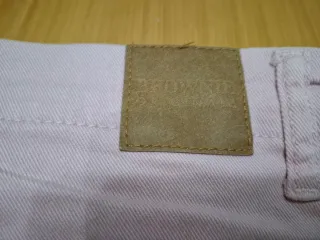 Pantalones tejanos culotte cargo Brownie rosa T.34