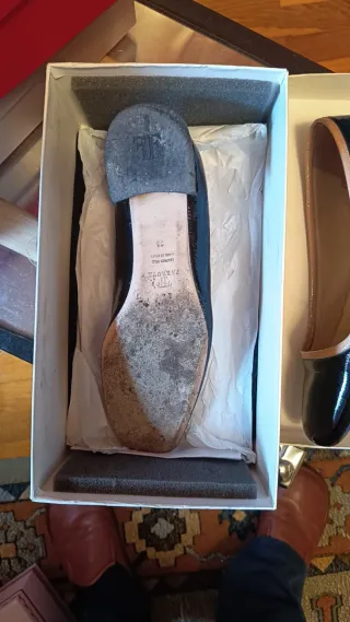 Zapatos de salón Farrutx negros charol