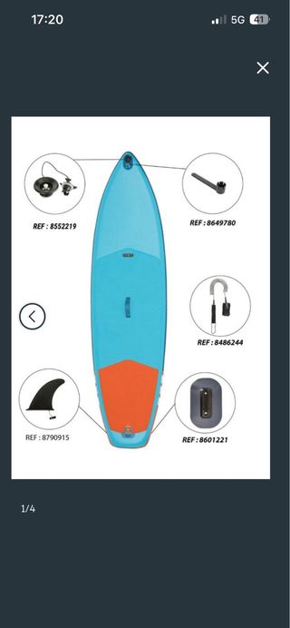 Tabla Padel Surf ITIWIT 9' Touring