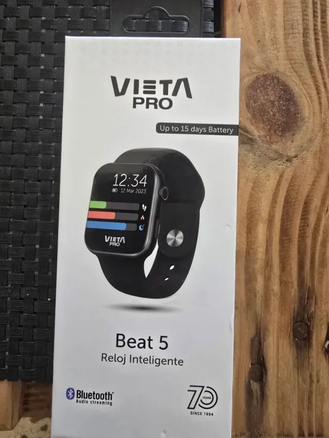 Smartwatch Vieta Pro Beat 5 Negro Nuevo