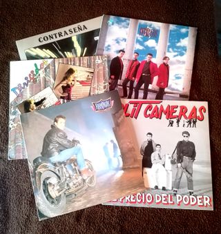 Vinilos Pop-Rock Español Flamingos  Split Cameras