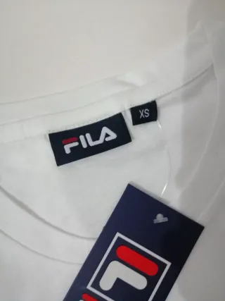 Camiseta Fila Blanca Talla XS