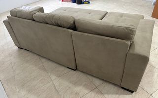 Sofá cama con arcón