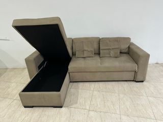 Sofá cama con arcón