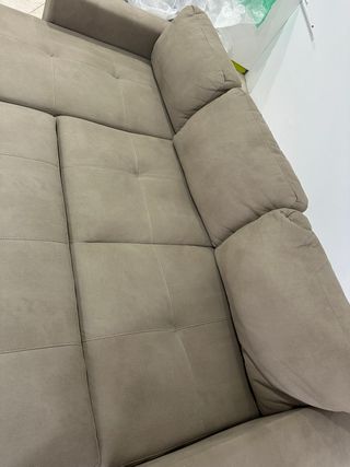 Sofá cama con arcón