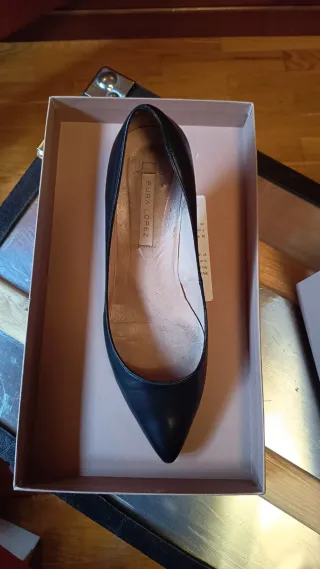 Zapatos de tacón Farrutx negros talla 37