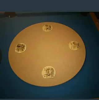 Mesa camilla  70cm SOLO MESA  sin cristal ni faldi