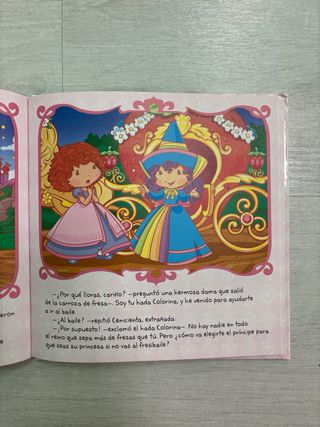 libro de tartas de fresa:La cenicienta