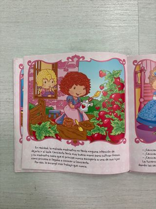 libro de tartas de fresa:La cenicienta