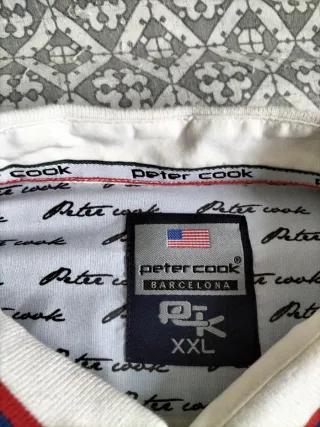 Camisa Peter Goole Blanca y Gris