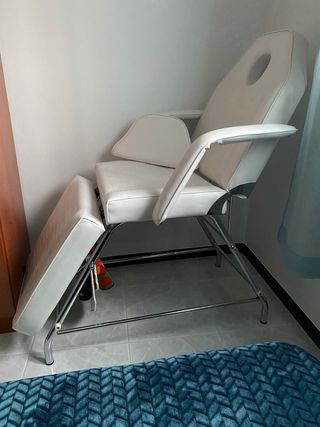 Camilla de 3 cuerpos blanca