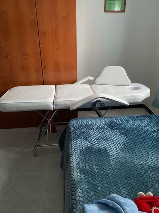 Camilla de 3 cuerpos blanca