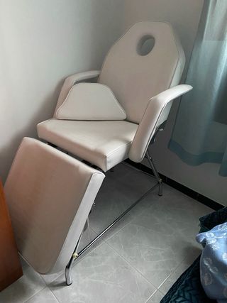 Camilla de 3 cuerpos blanca