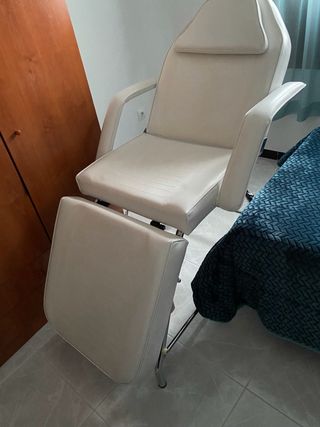 Camilla de 3 cuerpos blanca