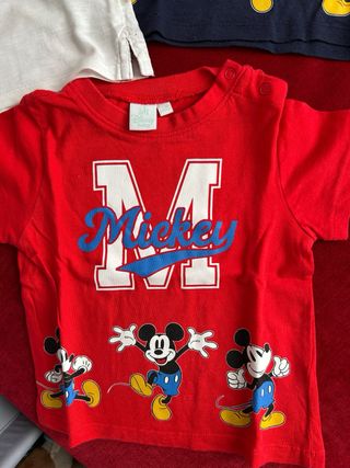 Set 3 magliette neonato manica corta