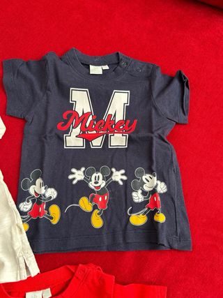 Set 3 magliette neonato manica corta