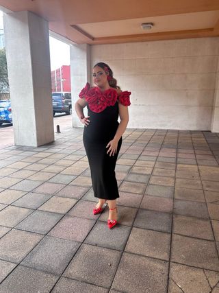 Vestido de fiesta boda gitana