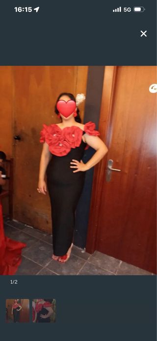 Vestido de fiesta boda gitana