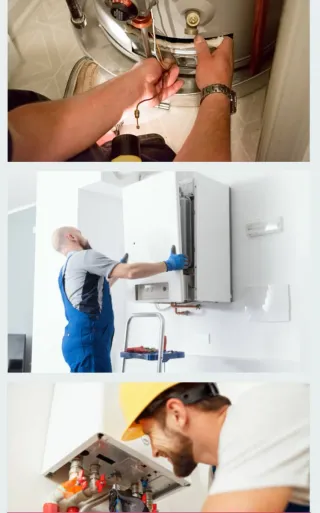 Servicios de reparación de calderas