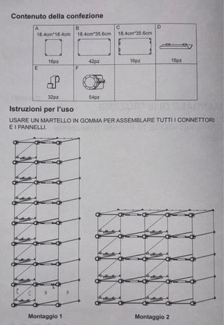 Organizzatore Scarpe 16 Ripiani