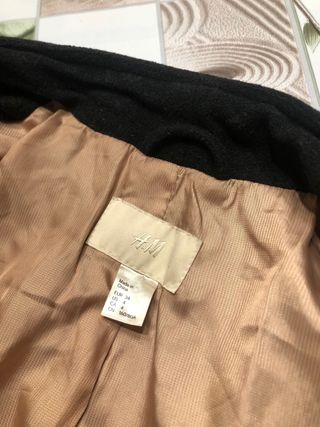 Abrigo de paño H&M