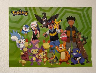 POKÉMON 8 POSTERS GIGANTES.