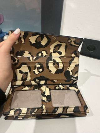 Cartera Tous estampado leopardo