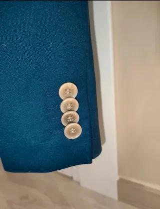 Giacca uomo elegante blu slim fit