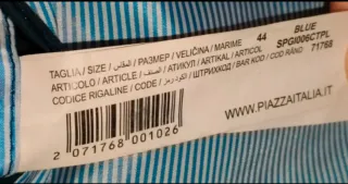 Giacca uomo elegante blu slim fit