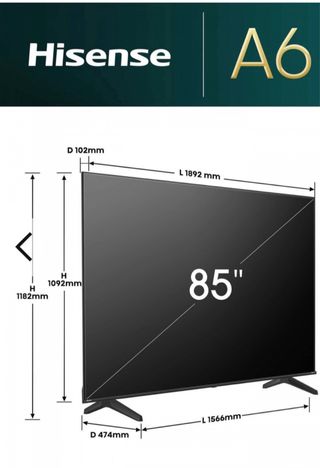TV Hisense 85 pulgadas