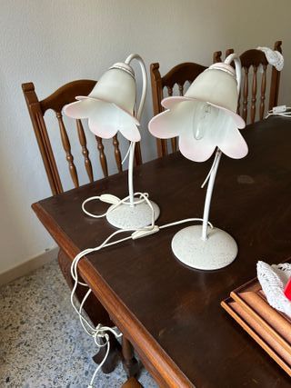 Lámparas de mesilla para restaurar. 5€/unidad