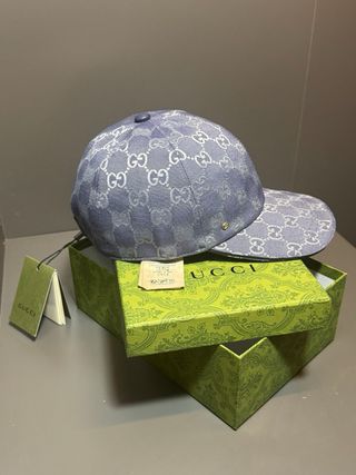 Gorra Gucci Azul GG