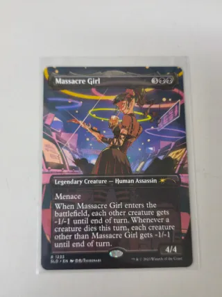 Massacre Girl - Magic the Gathering Carta