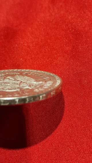 Moneda 1 Peso Mexicano Plata 1943