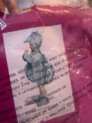Disfraz caballito de mar talla infantil para 3-4