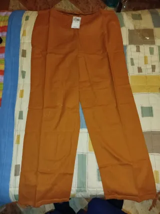 Casaca y pantalón medieval naranja