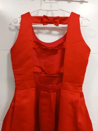 Vestido Vértize Gala Rojo Talla M