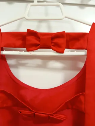 Vestido Vértize Gala Rojo Talla M